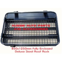 Fully Enclosed STEEL  Roof Rack 850x1250mm  cage with Brackets