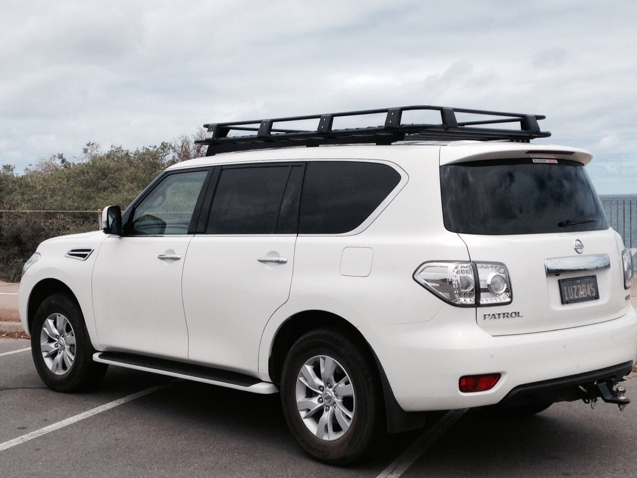 Nissan Patrol Y62 Laser-cut backbone, mounting bracket for 2200 mm rac ...