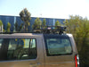 Fully enclosed Steel roof rack Cage with spare tyre holder  1100x1250mm
