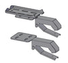 Universall Mounting clip for cars with side rails,easy clamp ,fits many roof racks