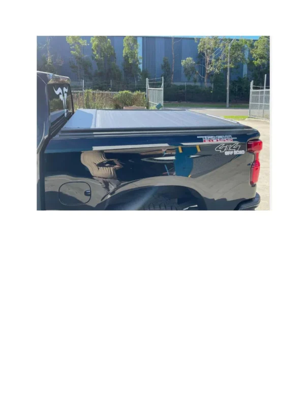 Chevrot Silverado Trial Boss 1500 Roll Up Top Aluminium Tonneau Hard Lid Shutter - Image 5