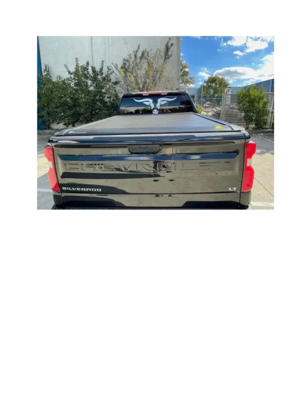 Chevrot Silverado Trial Boss 1500 Roll Up Top Aluminium Tonneau Hard Lid Shutter - Image 2
