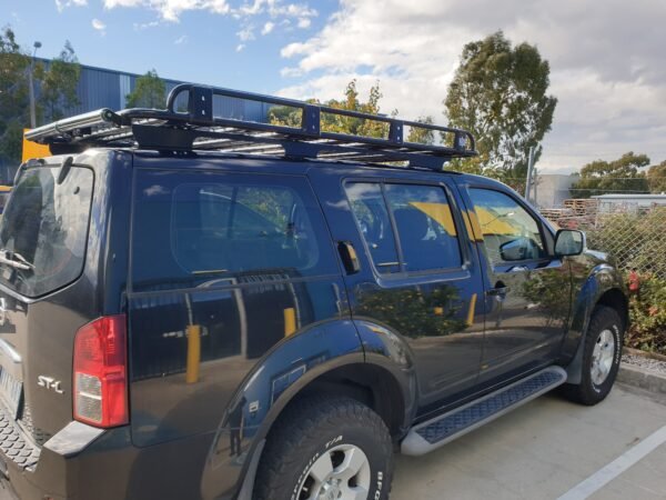 Tradesman style open ends alloy 2200x1265 roof rack