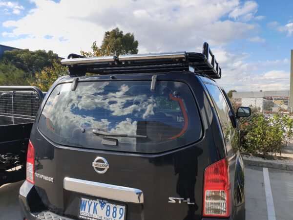Tradesman style open ends alloy 2200x1265 roof rack