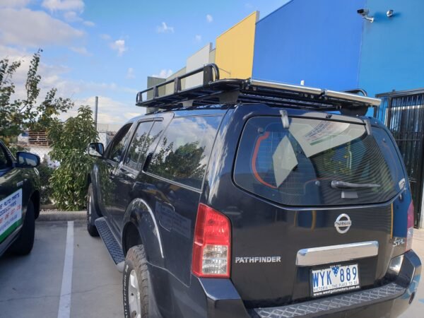 Tradesman style open ends alloy 2200x1265 roof rack