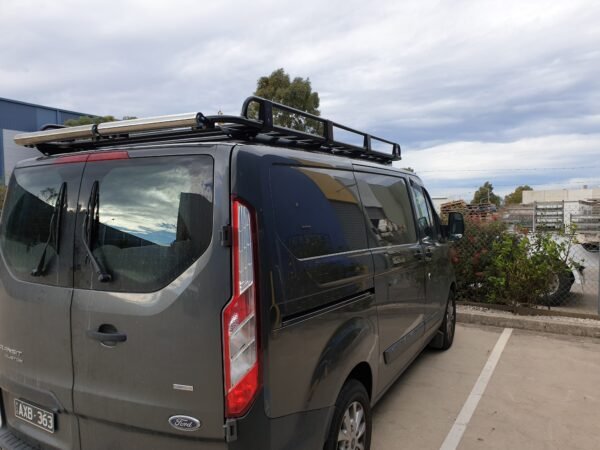 Ford Transit custom SWB backbone/laser-cut monting bracket for 2700mm rack