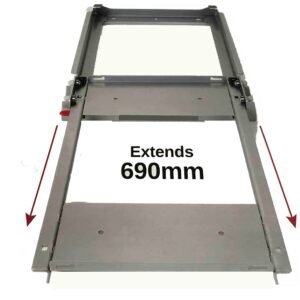 250kg Heavy Duty Fridge Slide Tray 880X605mm for Engel 60-80L Caravan Camping4WD