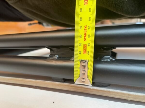 Tradesman Style Open End Steel Roof Rack, low profile 3000x1464x72mm