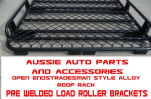 Heavy duty Amplimesh flooringwith pre installed mounting brackets for load rollers