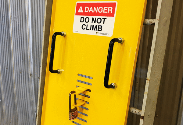 ladder safety guard,Access Restriction for unauthorised personell,OHS, - Image 6