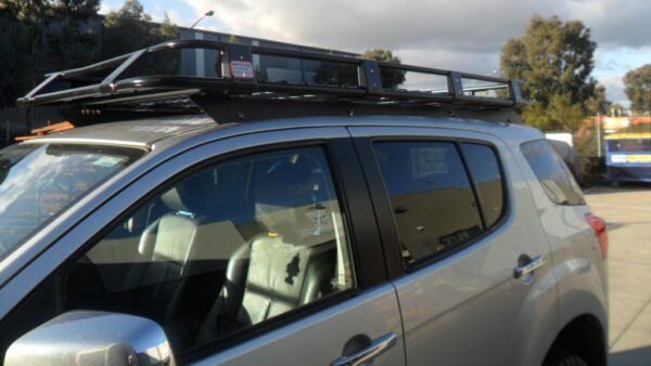 Backbone Laser-cut bracket for full length 2200 mm Rack for ISUZU MUX with flush rails