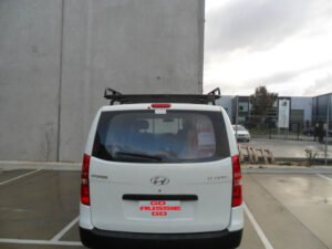 Tradesman Style Open Ends Steel Roof Rack, 2400x1464x170mm for Hyundai iLoad 2008-on