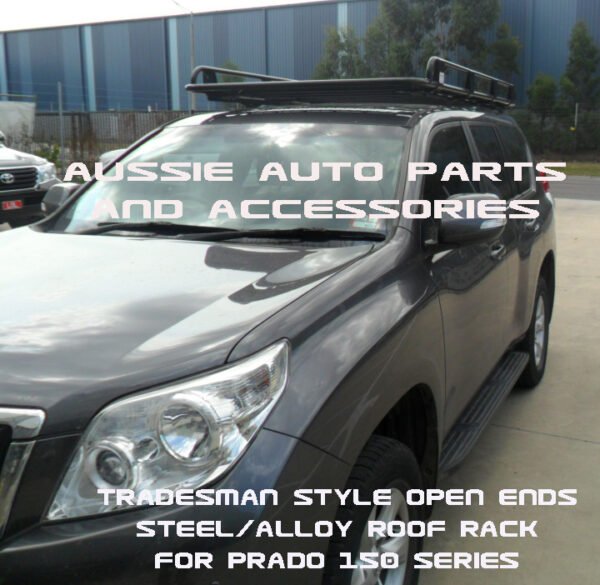 Tradesman style open ends alloy 2200x1265 roof rack