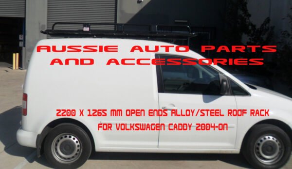 Tradesman style open ends alloy 2200x1265 roof rack