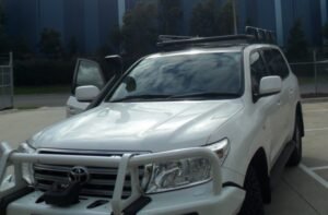 Toyota Land Crusier 200 series Steel Laser cut Mounting brackets for 2200mm Rack