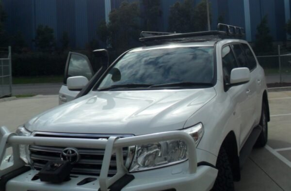 Toyota Land Crusier 200 series Steel Laser cut Mounting brackets for 2200mm Rack