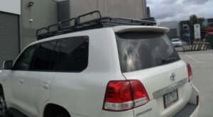 Toyota Land Crusier 200 series Steel Laser cut Mounting brackets for 2200mm Rack