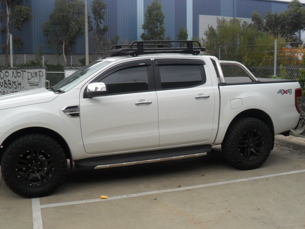 Backbone laser-cut steel mounting bracket for FORD RANGER 2012-on 1350x1250mm 
