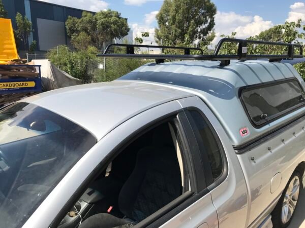 Tradesmann style,open ends steel roof rack 1900x1395x150mm designed for canopies