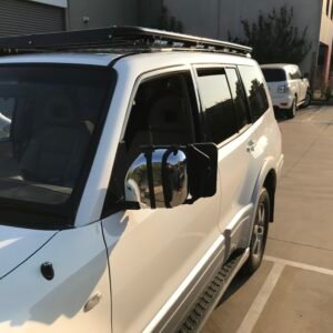 Mitsubishi Pajero 2007on backbone mounting brackets complete with all accsories