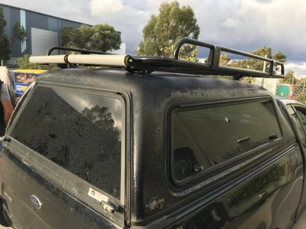 Tradesmann style,open ends steel roof rack 1900x1395x150mm designed for canopies