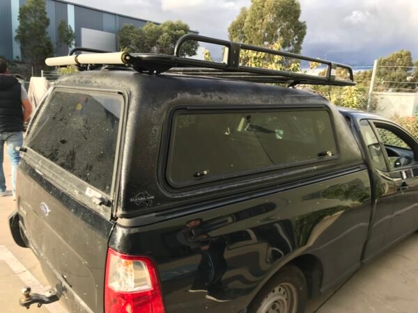 Tradesmann style,open ends steel roof rack 1900x1395x150mm designed for canopies