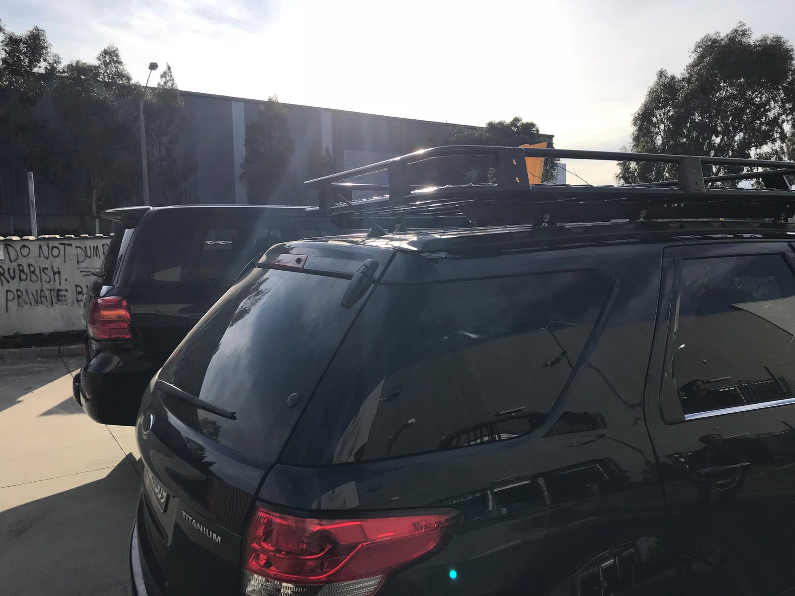 Ford territory backbone ,Laser-cut mounting bracket for 1800mm roof rack cmplete