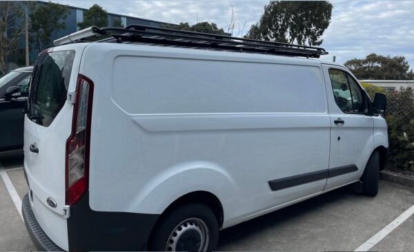 Tradesman Style Open End Steel Roof Rack, low profile 3000x1464x72mm - Image 4