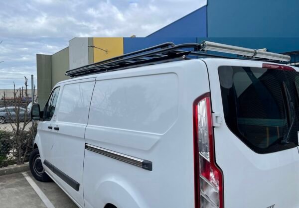 Tradesman Style Open End Steel Roof Rack, low profile 3000x1464x72mm