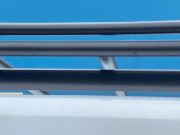 Tradesman Style Open End Steel Roof Rack, low profile 3000x1464x72mm