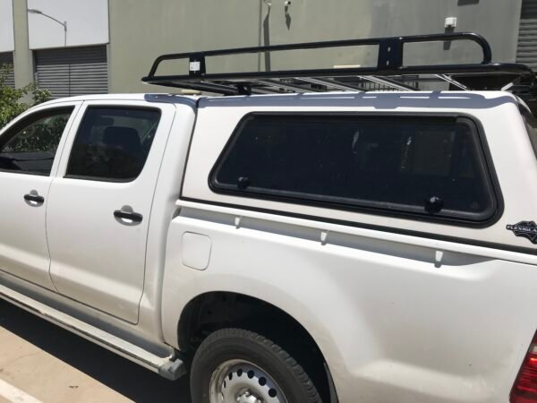 Tradesmann style,open ends steel roof rack 1900x1395x150mm designed for canopies