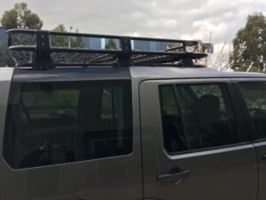 Fully Enclosed Deluxe Alloy Roof Rack Cage 1650x1250x170mm 