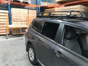 Mounting brackets for Toyota Gluger up to 2013Steel lasercut for 1800mm racks