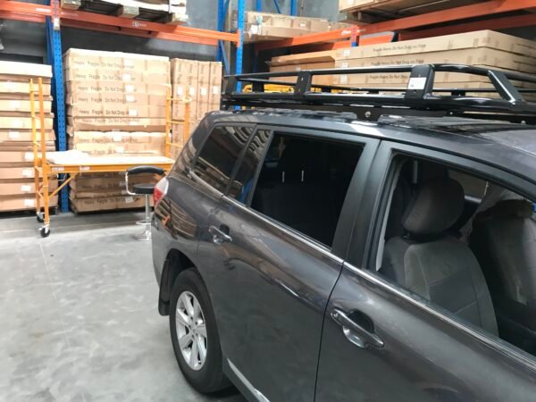 Mounting brackets for Toyota Gluger up to 2013Steel lasercut for 1800mm racks