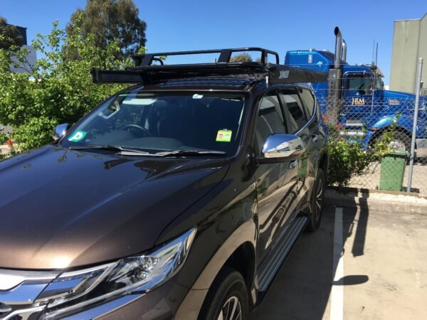 Backbone Laser-cut bracket for full length 2200 mm Rack for MITSUBISHI SPORT