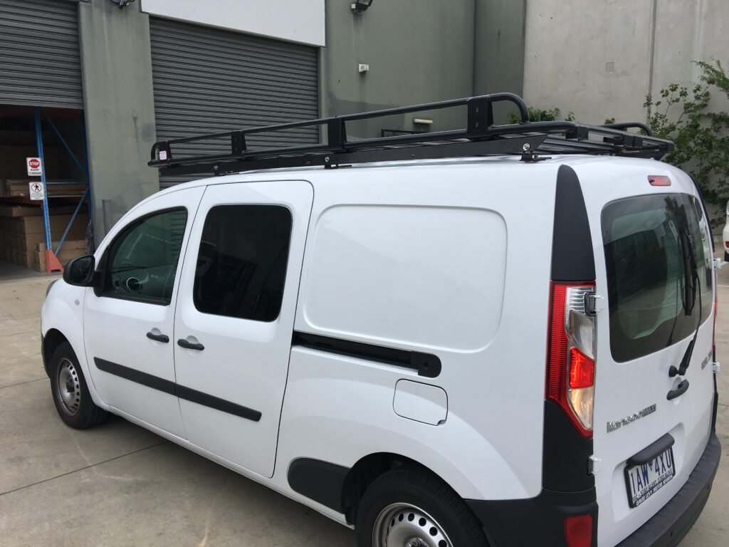 Backbone,laser-cut steel mounting brackets for RENAULT TRAFIC MAXI LWB for 2700 mm rack
