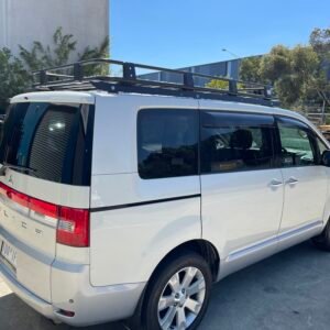 Backbone, Laser-cut mounting bracket for full length 2200 mm Rack for MITSUBISHI Delica D5