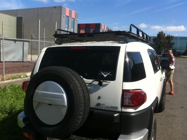 Tradesman style open ends alloy 2200x1265 roof rack