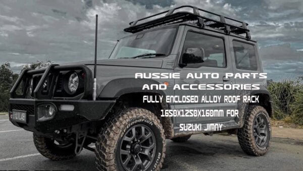 Fully Enclosed Deluxe Alloy Roof Rack Cage 1650x1250x170mm