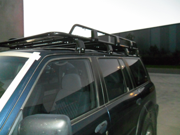Tradesman style open ends alloy 2200x1265 roof rack