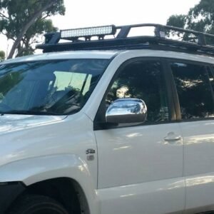 Backbone laser-cut steel mounting bracket for Toyota Prado 120 serie 1800mm rack