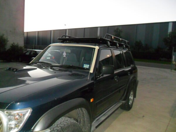 Tradesman style open ends alloy 2200x1265 roof rack