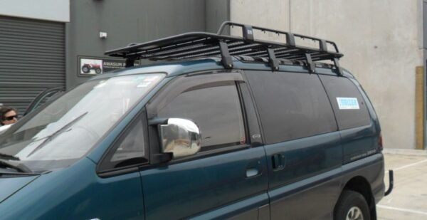 Tradesman style open ends alloy 2200x1265 roof rack