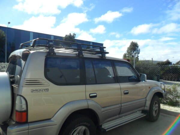 Fully Enclosed Deluxe Alloy Roof Rack Cage 1650x1250x170mm