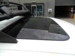 Nissan Pathfinder R51 with factory rails Steel Laser cut brackets for 1800 rack