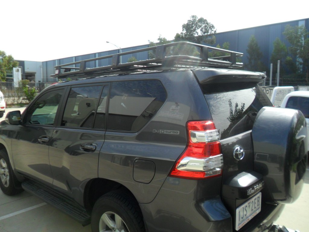 Toyota Land Crusier prado 150 series backbone laser-cut brackets for 2200mm Rack