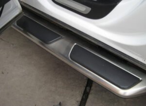 OEM Style Stainless steel Side Steps Running Boards Pair w/ Brackets for AUDI Q5 2008-2017