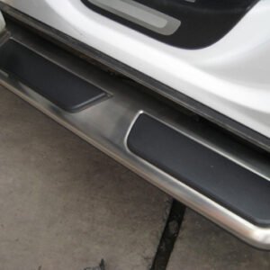 OEM Style Stainless steel Side Steps Running Boards Pair w/ Brackets for AUDI Q5 2008-2017
