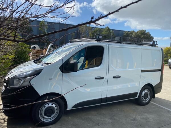 Tradesman Style Steel,Open ends roof Rack 2700x1600mm for Mitsubishi Express GLX , SWB,Renault Trafic SWB