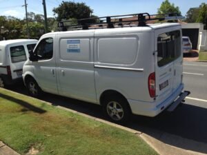 Tradesman Style Alloy roof Rack 2700x1600mm for Mitsubishi Express GLX , SWB,LDV